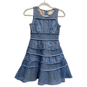 Blush by US Angels Sleeveless Lace Dress